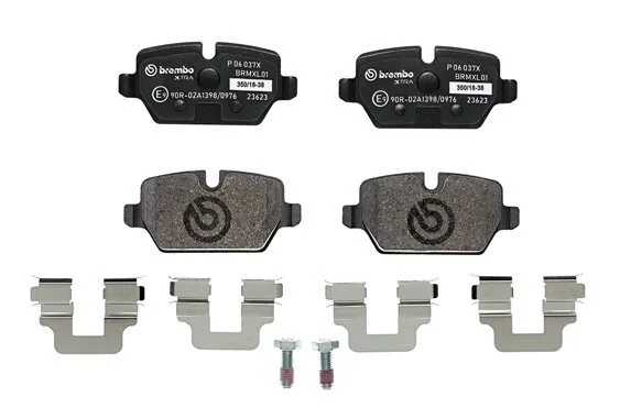 Гальмівні колодки дискові BREMBO P06 037X (фото 1)