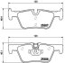 Гальмівні колодки дискові BREMBO P06 071X (фото 2)