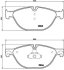 Комплект гальмівних колодок з 4 шт. дисків BREMBO P06076 (фото 1)