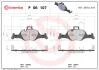 Комплект гальмівних колодок з 4 шт. дисків BREMBO P06107 (фото 1)