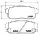 Гальмівні колодки дискові BREMBO P10 005 (фото 1)