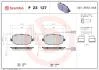 Гальмівні колодки дискові BREMBO P23 127 (фото 1)