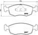 Гальмівні колодки дискові BREMBO P24 019 (фото 1)
