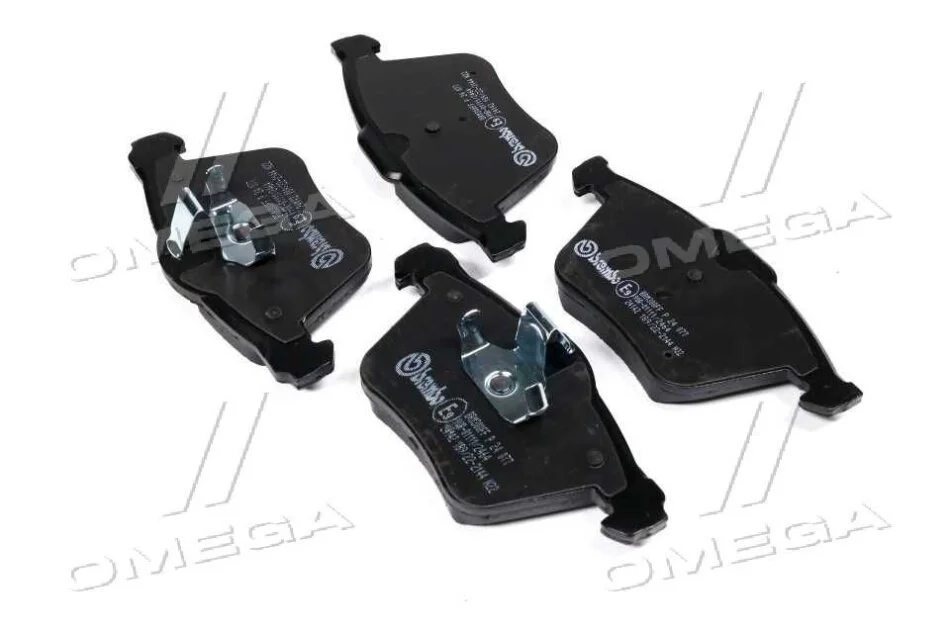 Комплект гальмівних колодок з 4 шт. дисків BREMBO P24 077 (фото 1)
