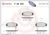 Гальмівні колодки дискові BREMBO P28 032 (фото 1)