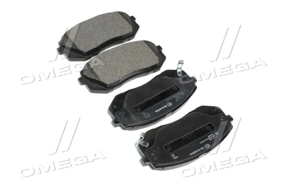 Комплект гальмівних колодок з 4 шт. дисків BREMBO P30 039 (фото 1)