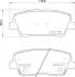 Гальмівні колодки дискові BREMBO P30 105 (фото 1)