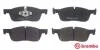 Комплект гальмівних колодок з 4 шт. дисків BREMBO P36035 (фото 2)