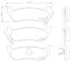 Гальмівні колодки дискові BREMBO P37 009 (фото 1)