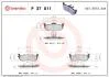 Комплект гальмівних колодок з 4 шт. дисків BREMBO P37011 (фото 1)