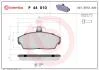 Гальмівні колодки дискові BREMBO P44 010 (фото 1)