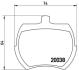 Гальмівні колодки дискові BREMBO P52 002 (фото 1)