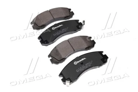 Комплект гальмівних колодок з 4 шт. дисків BREMBO P54017