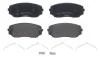 Комплект гальмівних колодок з 4 шт. дисків BREMBO P54059 (фото 2)