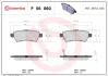 Комплект гальмівних колодок з 4 шт. BREMBO P56060 (фото 1)
