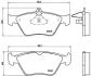 Гальмівні колодки дискові BREMBO P59 019 (фото 1)
