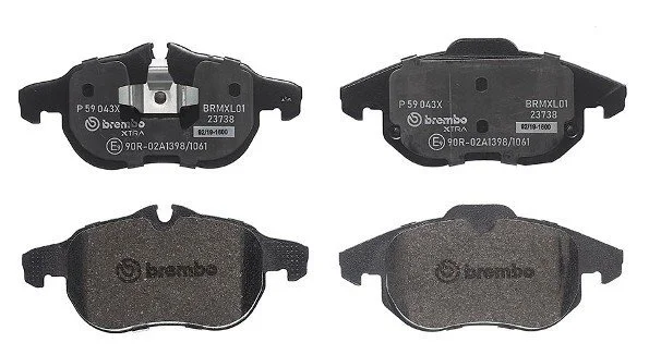 Гальмівні колодки дискові BREMBO P59 043X (фото 1)