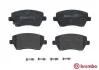 Комплект гальмівних колодок з 4 шт. дисків BREMBO P59 050 (фото 2)