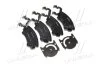 Комплект гальмівних колодок з 4 шт. дисків BREMBO P59 055 (фото 3)