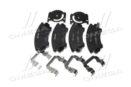 Комплект гальмівних колодок з 4 шт. дисків BREMBO P59 055