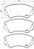 Гальмівні колодки дискові BREMBO P59 055X (фото 2)