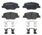 Гальмівні колодки дискові BREMBO P59 096 (фото 2)