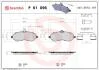 Гальмівні колодки дискові BREMBO P61 096 (фото 1)