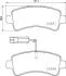 Гальмівні колодки дискові BREMBO P61 130 (фото 1)