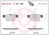 Гальмівні колодки дискові BREMBO P61 135 (фото 1)