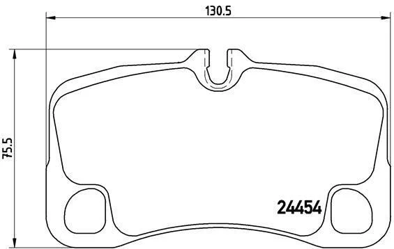 Гальмівні колодки дискові BREMBO P65 022 (фото 1)