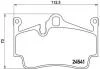Гальмівні колодки дискові BREMBO P65 028 (фото 1)