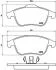 Гальмівні колодки дискові BREMBO P68 045 (фото 1)