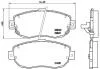 Гальмівні колодки дискові BREMBO P83 037 (фото 1)