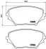 Комплект гальмівних колодок з 4 шт. дисків BREMBO P83055 (фото 1)