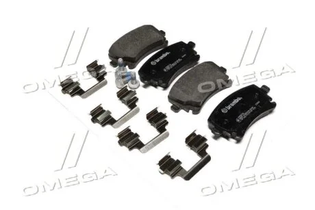 Комплект гальмівних колодок з 4 шт. дисків BREMBO P85 076