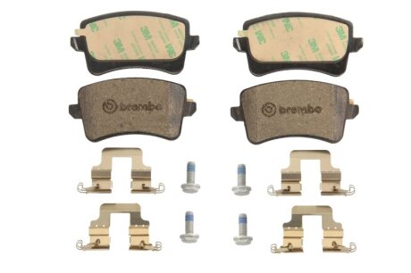 Комплект гальмівних колодок з 4 шт. дисків BREMBO P85099X