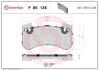 Гальмівні колодки дискові BREMBO P85 136 (фото 1)