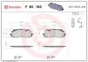 Гальмівні колодки BREMBO P85165 (фото 1)