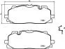Гальмівні колодки дискові BREMBO P85 165X (фото 2)