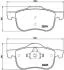 Гальмівні колодки дискові BREMBO P86 020 (фото 1)