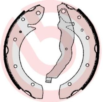 Гальмівні колодки барабанні BREMBO S06 506