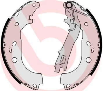 Гальмівні колодки барабанні BREMBO S23 533