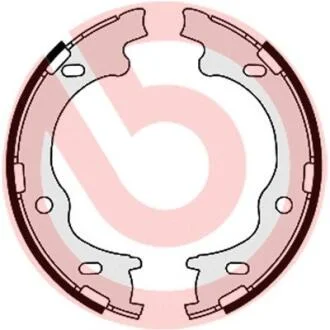 Гальмівні колодки барабанні BREMBO S30 529