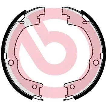 Гальмівні колодки барабанні BREMBO S30 533 (фото 1)