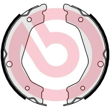 Гальмівні колодки барабанні BREMBO S30 534 (фото 1)