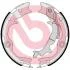 Гальмівні колодки барабанні BREMBO S30 537 (фото 1)