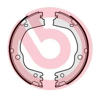 Гальмівні колодки барабанні BREMBO S30 543