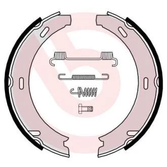 Гальмівні колодки барабанні BREMBO S50 507