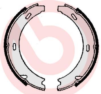 Гальмівні колодки барабанні BREMBO S50 508