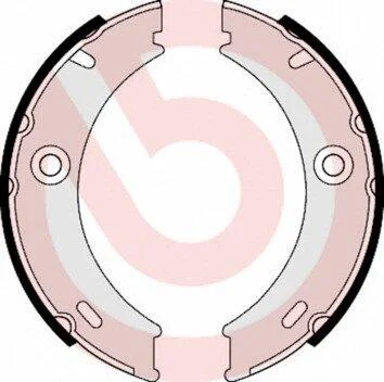 Гальмівні колодки барабанні BREMBO S50 513 (фото 1)